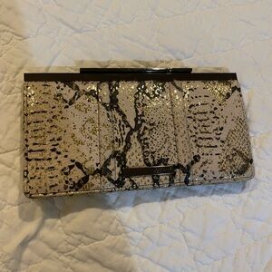 Kenneth Cole Black and Gold Clutch